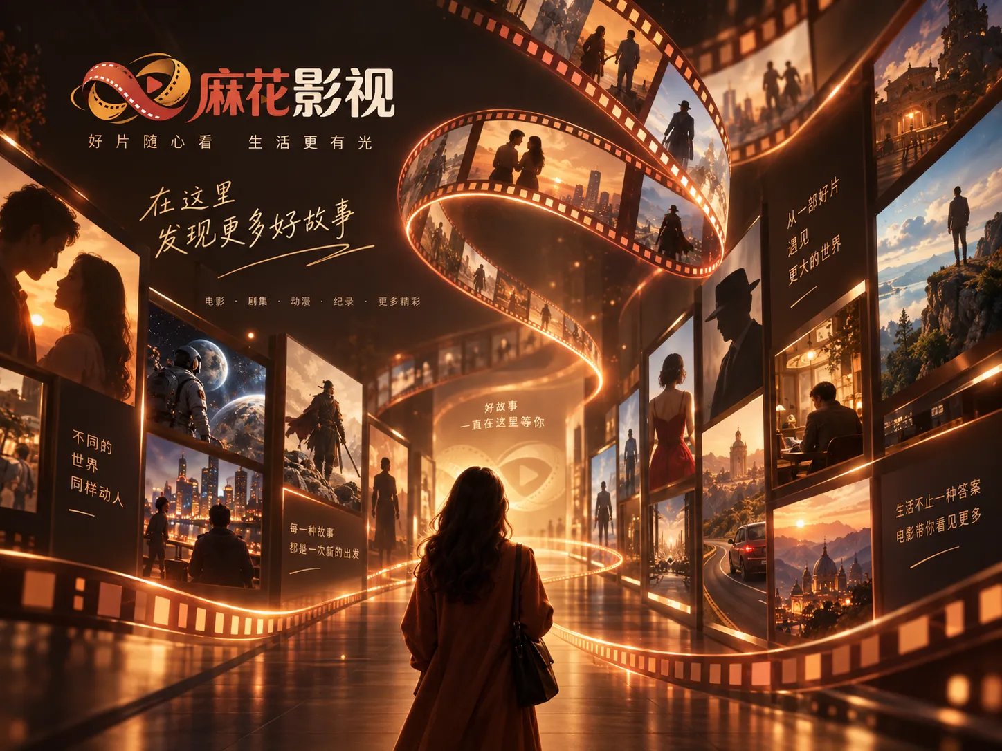按观看场景筛选影视内容的编辑推荐
